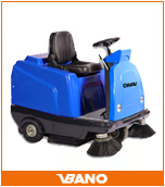 電動駕駛式掃地車