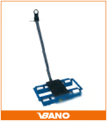 帶操作桿重型滑動輪