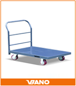 重型鋼制平板推車